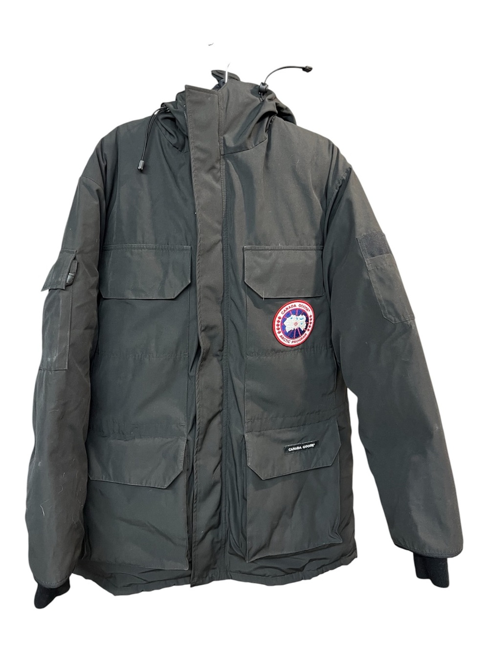 Canada Goose Men Expedition Down Parka Jacket Coat Black Small